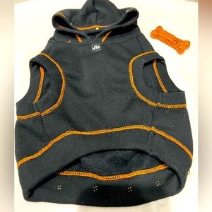 🐕 MM Biker Dude Dog Hoodie  Size Small